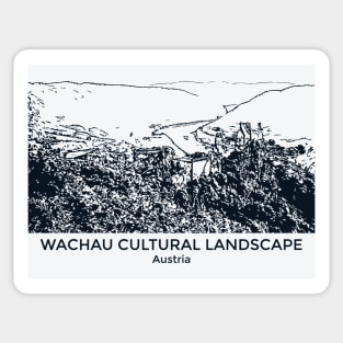 Wachau Cultural Landscape - Austria Sticker
